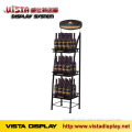 Wine display rack,metal display stand